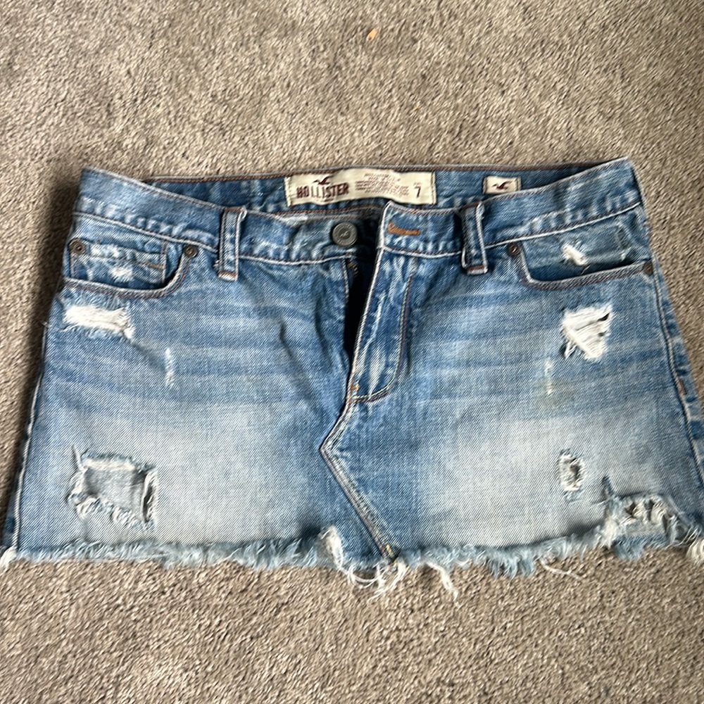 Hollister Jean mini skirt
